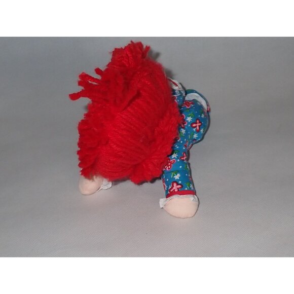 1980s applause raggedy ann baby #1248 Vintage Cloth Yarn Hair Crawling doll - Picture 3 of 7
